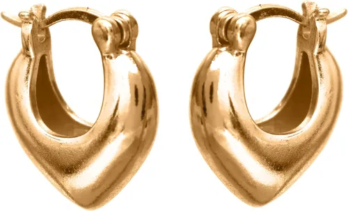 Miniatura 6 de Gempires - Aretes ligeros y gruesos, delicados y minimalistas, hipoalergénicos, chapados en oro, sin deslustre, diseño clásico, para uso diario