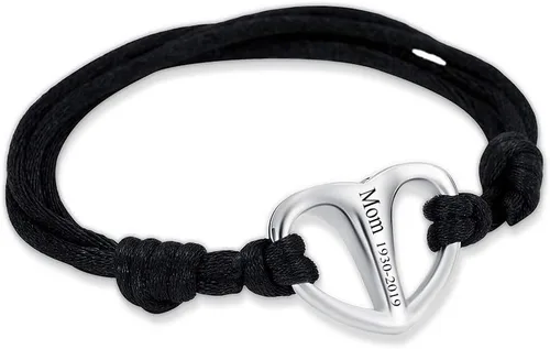 Miniatura 4 de Pulsera de cremación de corazón para cenizas, pulsera de urna conmemorativa ajustable para cenizas de un ser querido joyería de cremación