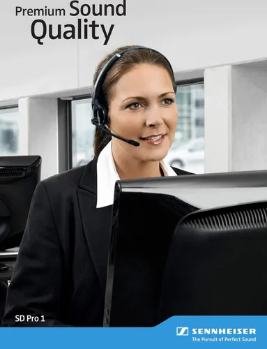 Miniatura 2 de EPOS SD PRO1 ML - Auriculares inalámbricos para PC y teléfono de escritorio, MS Teams, compatibles con aplicaciones de computadora de voz y video