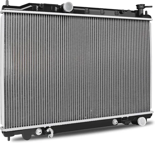 Miniatura 12 de DWVO Radiador compatible con 2008 2009 2010 2011 2012 2013 Rogue 2014 2015 Rogue Select 2.5L L4