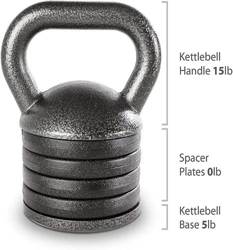 Miniatura 2 de Apex Pesa rusa ajustable de alta resistencia para entrenamiento de fuerza y levantamiento de pesas, equipo ideal de gimnasio en casa, hierro