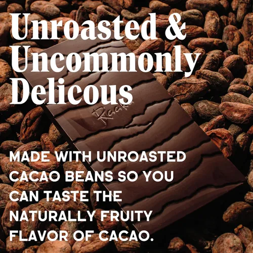 Miniatura 9 de Chocolate oscuro Raaka (barra de 1.8 oz – paquete de 3), orgánico, sin OMG, Kosher Premium Craft Chocolate, vegano, sin gluten y soja, agridulce