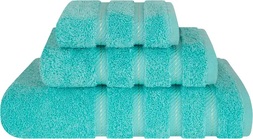 Miniatura 110 de American Soft Linen - Juego de 4 toallas, 100% de algodón turco, 27 x 54 pulgadas, tamaño extragrande, toallas para la ducha, color amarillo