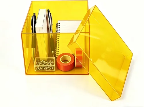 Miniatura 14 de KissYou Pequeña caja de acrílico con tapa, cubo cuadrado transparente, contenedores de almacenamiento de joyas para dulces, graduación, boda, fiesta
