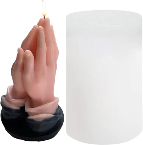 Miniatura 7 de 2 moldes de silicona para velas de Halloween, bricolaje 3D de calabaza malvada, molde de cera para hacer velas de yeso, adorno de resina, jabón, 2