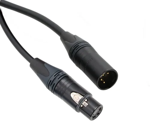 Miniatura 4 de XLR 4 pines macho a XLR 3 pin hembra adaptador cable de extensión de alimentación para batería ARRI RED Canon Sony cámara luz 12-24V 7.9 in