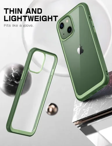 Miniatura 3 de SUPCASE Unicorn Beetle Style Series - Funda para iPhone 13 (versión 2021) de 6.1 pulgadas, funda protectora híbrida transparente prémium (Jasper)