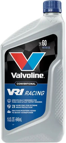 Miniatura 21 de Aceite de motor Valvoline VR1 Racing SAE 10W-30, 1 cuarto de galón