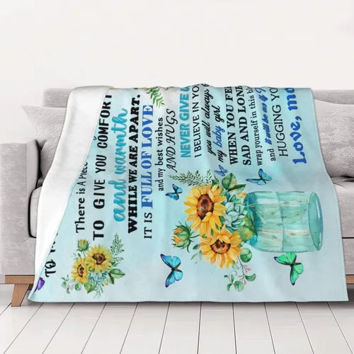 Miniatura 5 de Regalos para hija de mamá, regalos para hijas adultas, regalo para hija, manta para hija de mamá 40 x 50 pulgadas