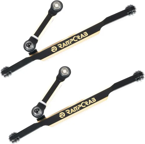 Eslabones de dirección RC para SCX24 AX24, 2 juegos, latón de alto apriete para 1/24 RC Crawler SCX24 AX24 Bronco Deadbolt JLU B-17 Gladiator C10,