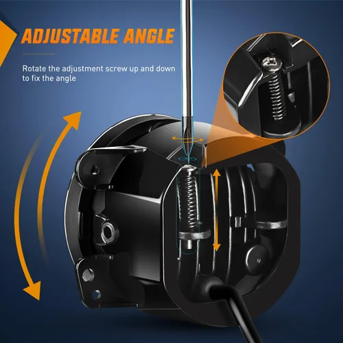 Miniatura 9 de Nilight Conjunto de Luces LED de Niebla de 4 Pulgadas Compatible con 2007 2008 2009 2010 2011 2012 2013 2014 2015 2016 2017 2018 Jeep Wrangler JK