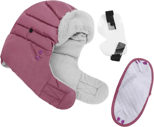 Miniatura 5 de Pasamontañas de invierno con forro polar resistente al viento y cubierta completa con gafas envolventes para la boca
