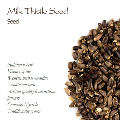 Miniatura 5 de Té orgánico de semillas de cardo mariano - Semillas de mariadistel - Silybum Marianum - Shou Mei Fi té de cardo mariano té Milkthisel orgánico
