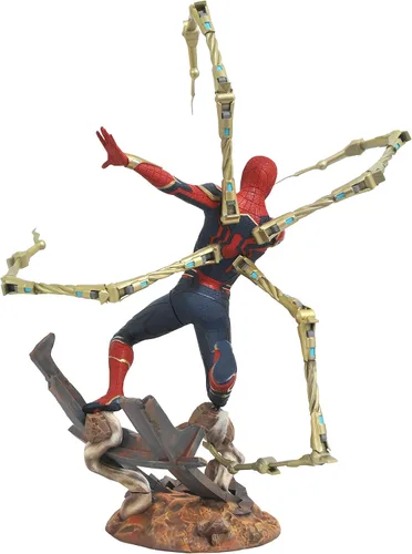Miniatura 2 de Diamond Select Toys Colección Marvel Premier: Estatua de resina de Avengers Infinity War Spider-Man