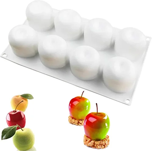 Miniatura 34 de OCPO KITCHEN Moldes de silicona para hornear pasteles de mousse, molde de postre francés para pastelería, chocolate, cupcake, molde de helado, molde