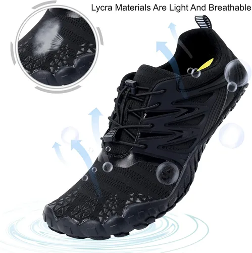 Miniatura 4 de L-RUN Zapatos de agua atléticos para senderismo para hombre y mujer