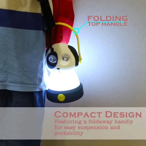Miniatura 3 de Equipo para exteriores Linterna LED para acampar y juego de lámpara frontal para niños, FANT.LUX luz nocturna alimentada por batería