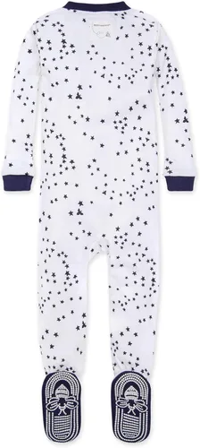 Miniatura 2 de Burts Bees Baby Pijama unisex para bebé con cremallera frontal antideslizante algodón orgánico