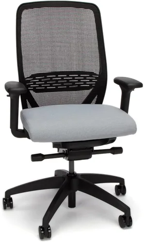 Miniatura 9 de HON Nucleus Taburete de tareas, silla de oficina ergonómica, sillas de escritorio de oficina en casa, inclinación sincronizada con deslizador