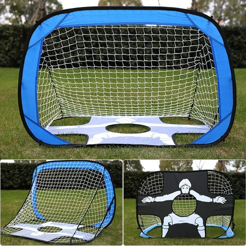Miniatura 2 de Red de portería de fútbol para niños pequeños, portería de fútbol portátil de repuesto para entrenamiento emergente, redes de fútbol para patio
