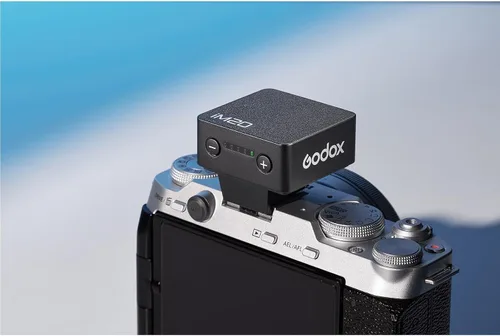 Miniatura 8 de GODOX iM20 Mini Flash para cámara con batería incorporada, compacto y portátil GN10/470 mAh, carga USB-C y zapata universal compatible con Sony Negro