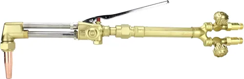Miniatura 9 de SÜA - Repuesto de antorcha de oxicombustible resistente para Victor con válvulas de retención + puntas de corte y calefacción (acetileno)