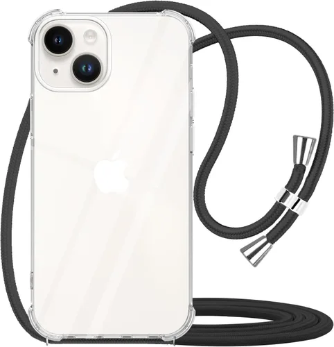 Miniatura 29 de para Google Pixel 6a Funda con Correa Ajustable para Cuello, Hombro y Cruzada Transparente Funda Móvil Duradera, Suave y delgada de Ajuste Perfecto