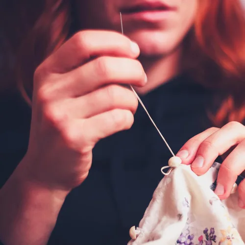 Miniatura 7 de 60 agujas de coser de ojo grande, agujas de coser hechas a mano de 12 tamaños, agujas de tejer, agujas de hilo, agujas de bordar, agujas romas