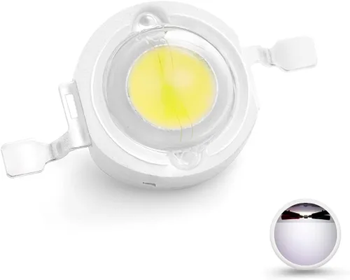 Miniatura 6 de Chanzon 10 piezas de chip LED de alta potencia de 1 W de espectro completo para plantas