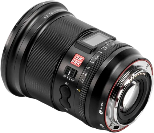 Miniatura 3 de VILTROX Lente de marco completo F1.8 L de 0.630 in para montaje en L, lente de enfoque automático de gran apertura con pantalla LCD, lente Prime