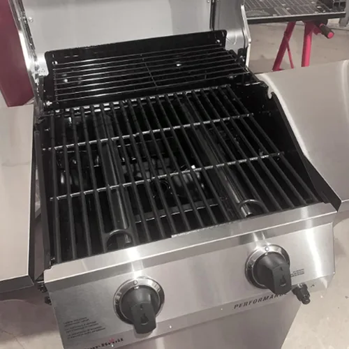 Miniatura 6 de Piezas de repuesto para Charbroil Performance 2 quemadores 463630021 463660421 463655621 463630422 463654022 463655021, quemador y placa de calor