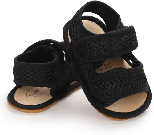 Miniatura 3 de E-FAK Baby Boys Girls Summer Sandals Outdoor Beach Anti-Slip Rubber Soft Sole Newborn Toddler First Walker Shoes 0-18 Months