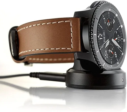 Miniatura 5 de Reloj inteligente de carga de la cuna del soporte inalámbrico para Samsung Gear S2 S3 accesorio