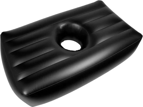 BBL - Cama después de la cirugía para dormir, colchón inflable con agujero, almohada brasileña de recuperación de glúteos después de la cirugía,
