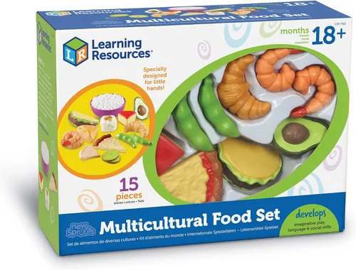 Miniatura 5 de Conjunto de alimentos multiculturales New Sprouts de Learning Resources
