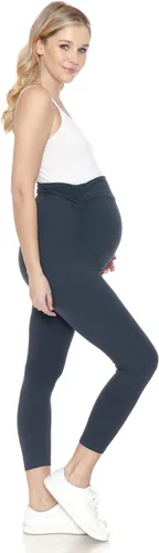 Miniatura 7 de Leggings Depot - Leggings de maternidad para mujer, sobre el vientre, mallas de yoga casuales para embarazo