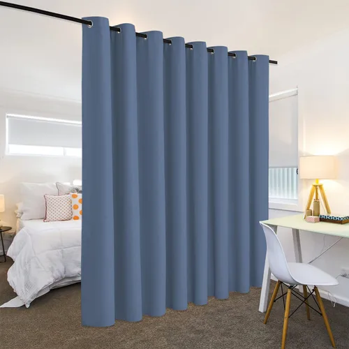 Miniatura 169 de RYB HOME - Cortinas extralargas de privacidad, para bloquear luz, de techo a suelo, para comedor, oficina, sala de estar, cine en casa, patio, 8.3