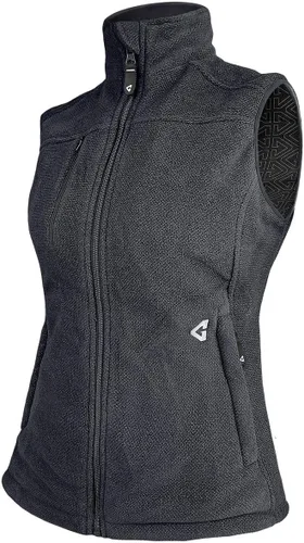 Miniatura 2 de Gerbing Chaleco de forro polar termita para mujer 7V 2.0 – Elegante chaleco térmico a batería para mujer – 8 horas de batería de respaldo gris, XS