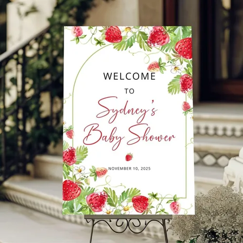 Miniatura 7 de Baby is Brewing - Letrero de bienvenida para baby shower, grano de café, lazo rosa Baby Shower #9