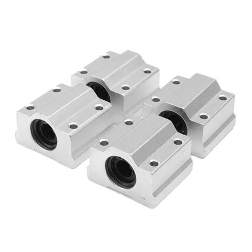 Miniatura 3 de 2 piezas de eje óptico de eje lineal de 0.472 x 19.685 in + 4 soportes de riel lineal SK12 + 4 bloques deslizantes SCS12UU para máquina CNC y guía