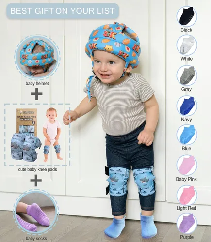 Miniatura 7 de Simply Kids Calcetines tobilleros para bebé con pinzas (9 pares) para niños de 0 meses a 7 años