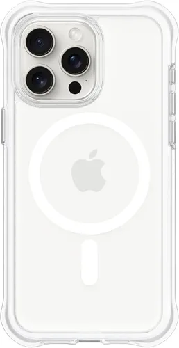 Miniatura 19 de ORNARTO Air Case para iPhone 16 Pro Max Transparente, Compatible con MagSafe, Funda de Protección contra Caídas de Grado Militar con Air-Pink Rosa