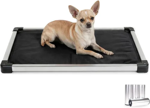 Miniatura 21 de K9 Ballistics - Cama para jaula de perro, a prueba de mordiscos, acolchada y blindada, prácticamente indestructible, patas incluidas
