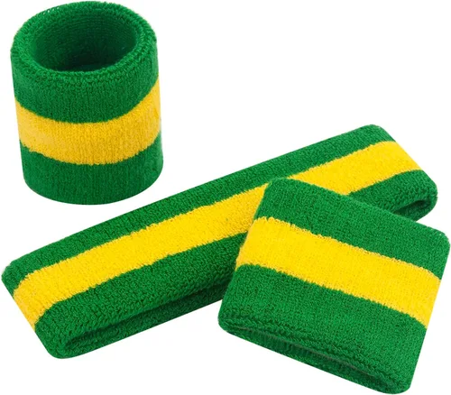 Miniatura 18 de ONUPGO Juego de bandas para el sudor para niños pequeños, banda atlética de algodón para el sudor para niños, jóvenes y bebés