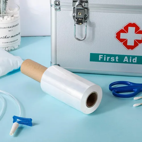 Miniatura 4 de Outus Envoltura de película de plástico con asa Bolsas de plástico para envoltura de tatuaje de hielo, adecuada para entrenadores atléticos