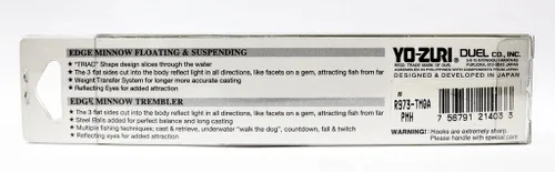 Miniatura 2 de Yo-Zuri Señuelo colgante Edge Minnow Flash perla