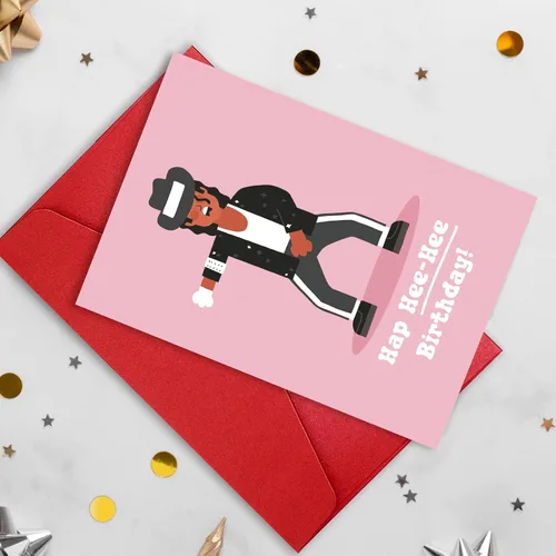 Miniatura 4 de Tarjetas de cumpleaños divertidas inspiradas para él, ella, hombres, mujeres, mercancía de regalo de hip hop para cumpleaños, pósters de bailarines