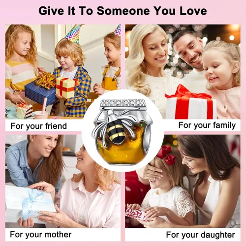 Miniatura 21 de Abalorios de plata de ley 925 con letras de la A ~ Z, para pulseras, collares, Día de San Valentín, Día de la Madre, joyería regalos para mujeres