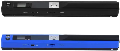 Miniatura 7 de Escáner portátil de mano, alta definición 32G de almacenamiento grande de documentos, escáner USB de lápiz escáner JPG/PDF para XP/Vista OS (azul)