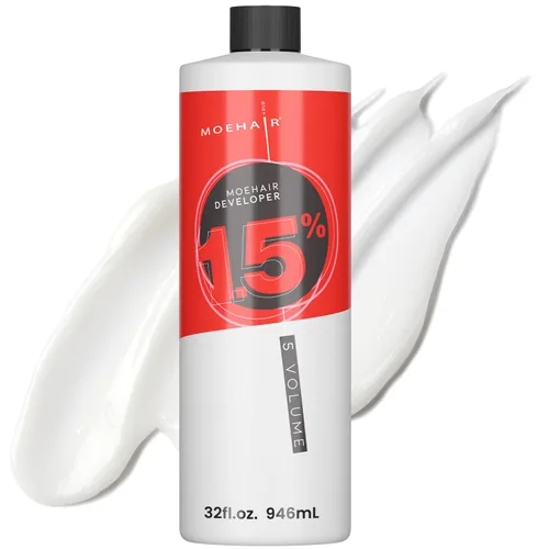 Miniatura 9 de MOEHAIR Desarrollador capilar 12% de peróxido de hidrógeno Desarrollador de 40 volúmenes Eleva hasta 6 niveles Desarrollador de 40 V de uso